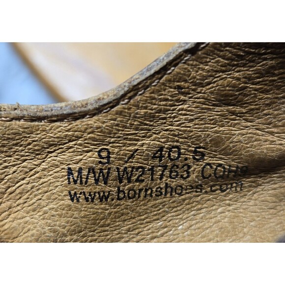 Born Cabot III Womens Size 9/40.5 Brown Leather Fisherman Sandals - Picture 8 of 11